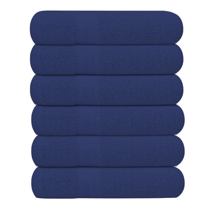 KAHAF COLLECTION 6 Pack Bath Towels Set (27 x 54 Inches) 100% Ring Spun Cotton, Lightweight, Quick Dry, Highly Absorbent Towels Multicolor, (27x54) Inches