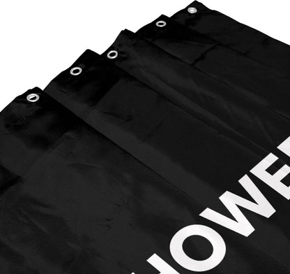 Ohocut Shower Curtain, Minimalist Bathroom Shower Curtains Aesthetic, 120 GSM Heavy Duty Polyester Shower Curtain