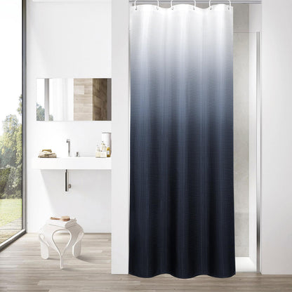 Sage Green Luxury Heavyweight Textured Fabric Shower Curtain Hotel,72x72