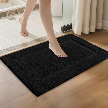 SHACOS Extra Soft Large Long Bathroom Runner Rug 60x24, White
