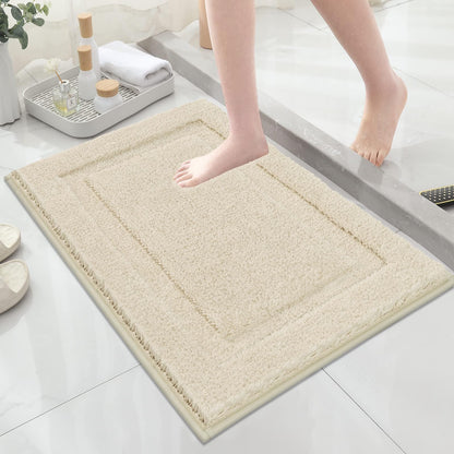SHACOS Extra Soft Large Long Bathroom Runner Rug 60x24, White