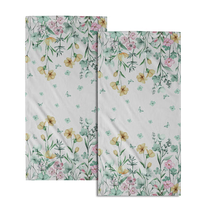 Miaoquhe Fall Pumpkin Hand Towels Set of 2 14x28 Inch Autumn Thanksgiving Harvest Fingertip Towels Absorbent Fall Leaves Bathroom Towel Fall Face Towels for Home Kitchen SPA Gym Seasonal Decoration