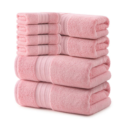 REDKISS Green Towel Set of 8-100% Cotton Luxury Bath Towels Set for Bathroom, 600 GSM Highly Absorbent Bathroom Towel with 2 Large Bath Sheet, 2 Hand, 4 Washcloths, Green Shower Towels for Dorm