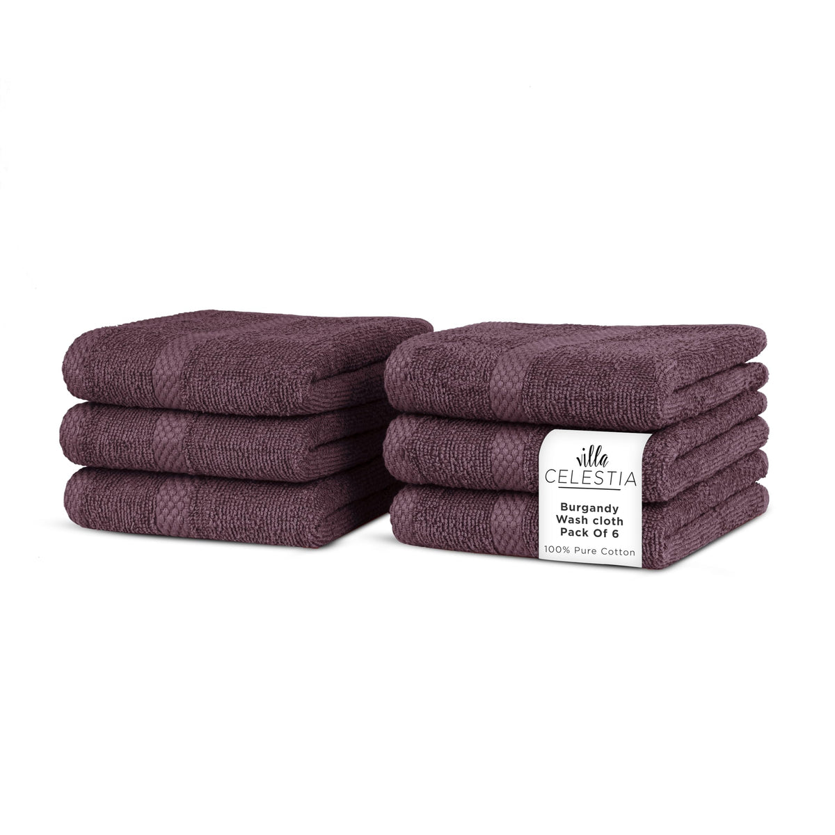 Villa Celestia 100% Cotton Bath Towel Set of 18-4 Bath Towels, 6 Hand Towels, 8 Wash Cloths, Sustainable, Soft, Highly Absorbent, Combed Cotton 18 Piece Set for Hotels, Spa, Bathroom, Dorm, Blue