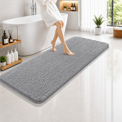 Arotive Bathroom Rugs 24x16, Soft Absorbent Shaggy Chenille Bath Rugs
