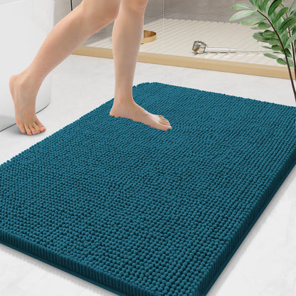 Arotive Bathroom Rugs 24x16, Soft Absorbent Shaggy Chenille Bath Rugs