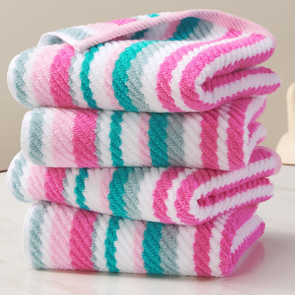 VOOVA & MOVAS Hand Towels 4 Pack, 100% Cotton, 16x27 in, Sage Beige