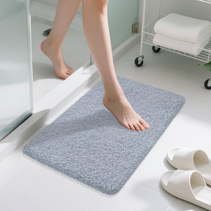 Pink Bathroom Rugs Non Slip 30"x20",Absorbent Bath Mat Quick Dry
