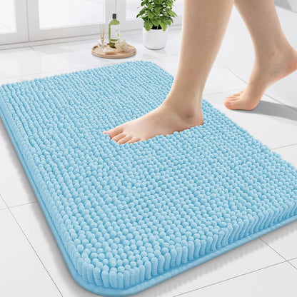 Arotive Bathroom Rugs 24x16, Soft Absorbent Shaggy Chenille Bath Rugs