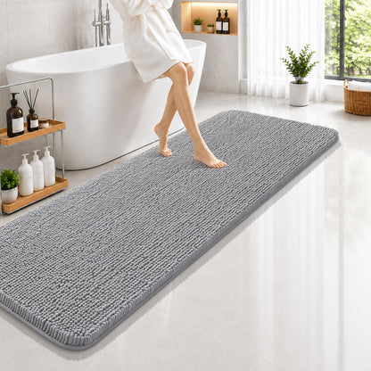 Arotive Bathroom Rugs 24x16, Soft Absorbent Shaggy Chenille Bath Rugs