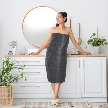 Utopia Towels Jumbo Bath Sheets, 2 Pack, 35x70 in, 600 GSM Cotton, Grey
