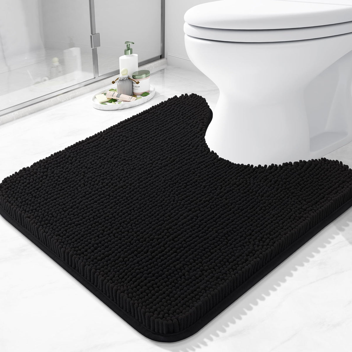Arotive Bathroom Rugs 24x16, Soft Absorbent Shaggy Chenille Bath Rugs