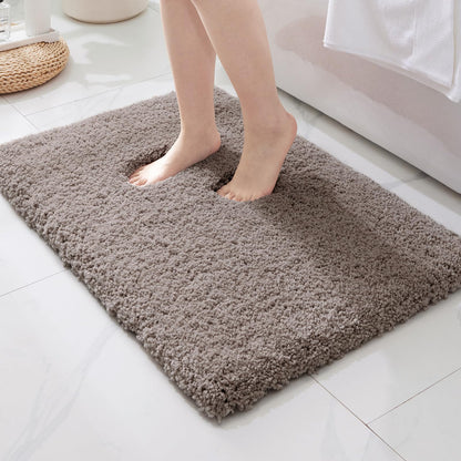 ILANGO Bathroom Rugs 32" × 20", Extra Soft Absorbent Microfiber Bath Rugs