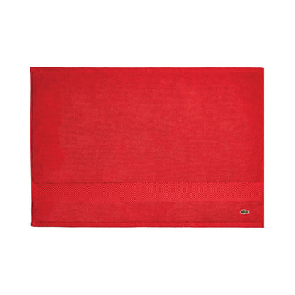Lacoste Heritage 100% Supima Cotton Bath Towel 30" x 54", White