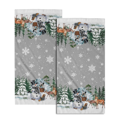 Miaoquhe Fall Pumpkin Hand Towels Set of 2 14x28 Inch Autumn Thanksgiving Harvest Fingertip Towels Absorbent Fall Leaves Bathroom Towel Fall Face Towels for Home Kitchen SPA Gym Seasonal Decoration