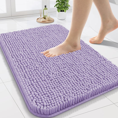 Arotive Bathroom Rugs 24x16, Soft Absorbent Shaggy Chenille Bath Rugs