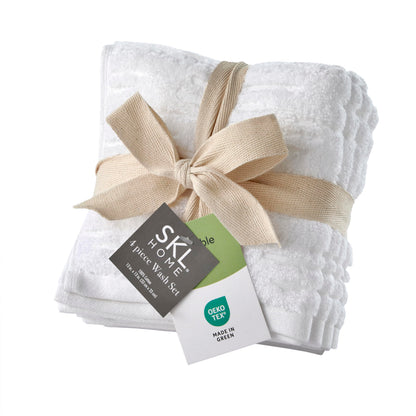 SKL Home CloudSoft Bath Towel, 100% Cotton Luxury, Teal
