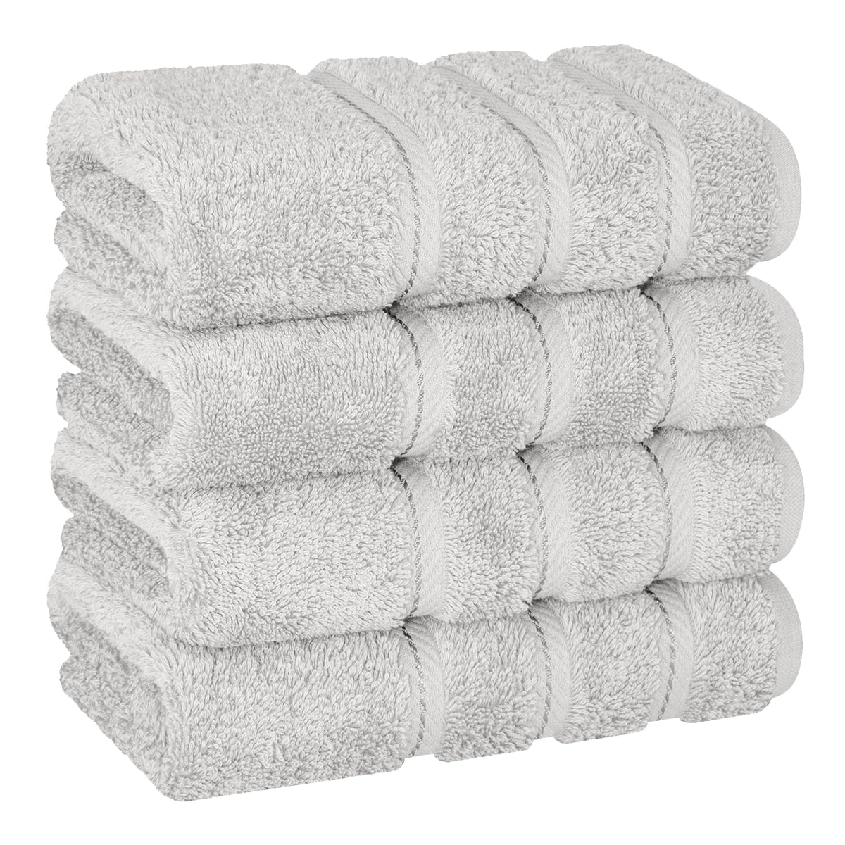 American Soft Linen 100% Cotton Luxury Turkish Towels, 6 Piece Towel Set