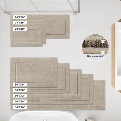 Extra Soft Bathroom Rug 20" x 30", Bath Mat, Throw Rug for Kitchen
