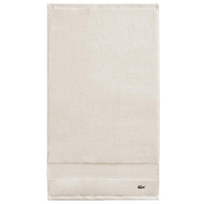 Lacoste Heritage 100% Supima Cotton Bath Towel 30" x 54", White