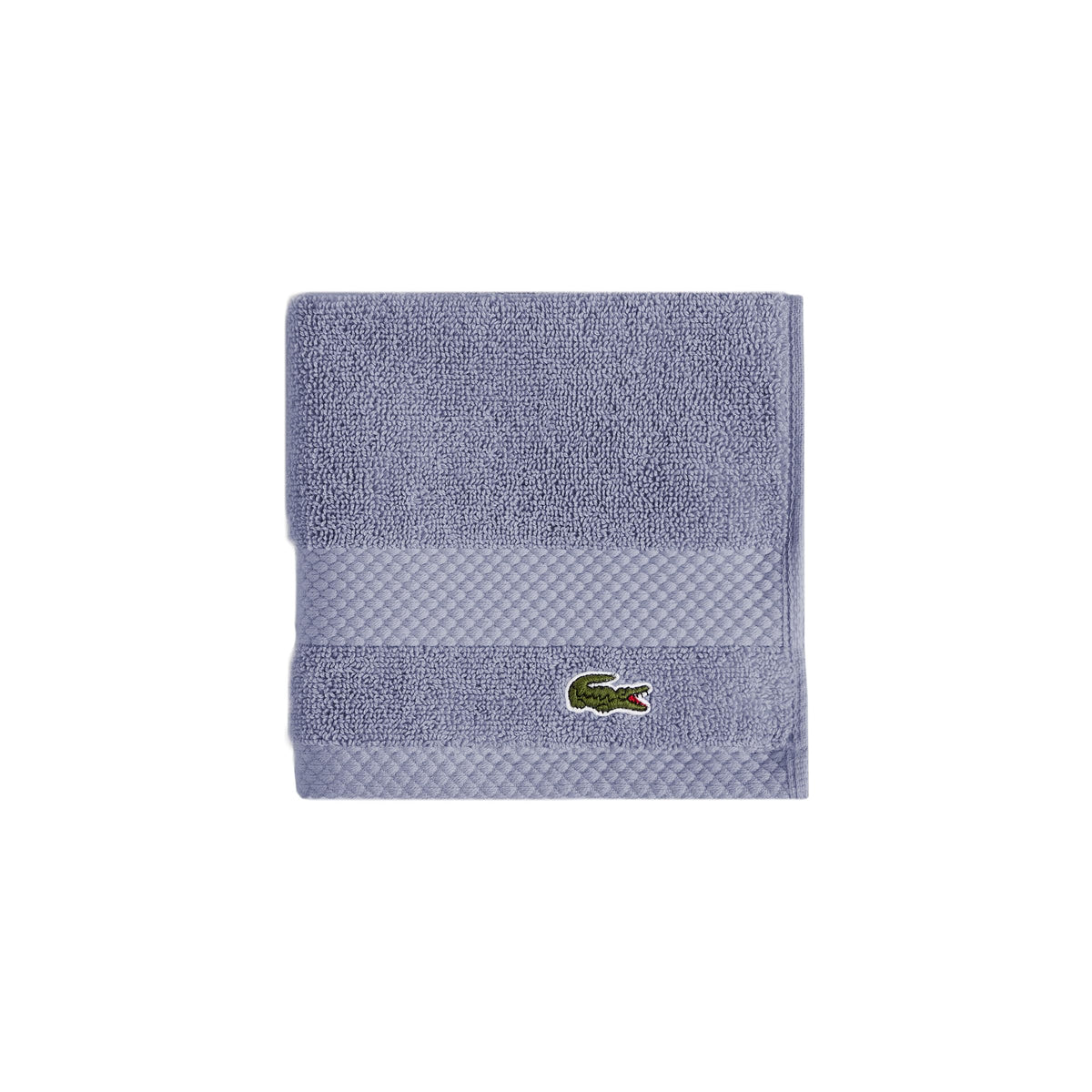 Lacoste Heritage 100% Supima Cotton Bath Towel 30" x 54", White