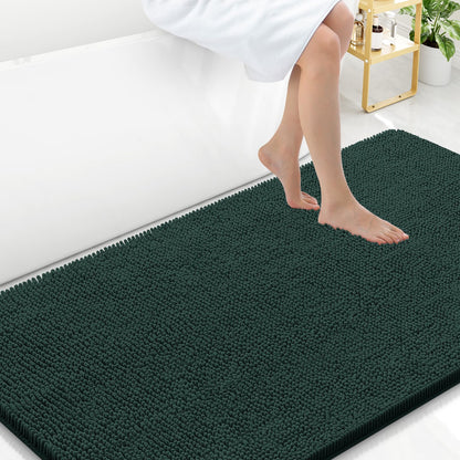 Arotive Bathroom Rugs 24x16, Soft Absorbent Shaggy Chenille Bath Rugs