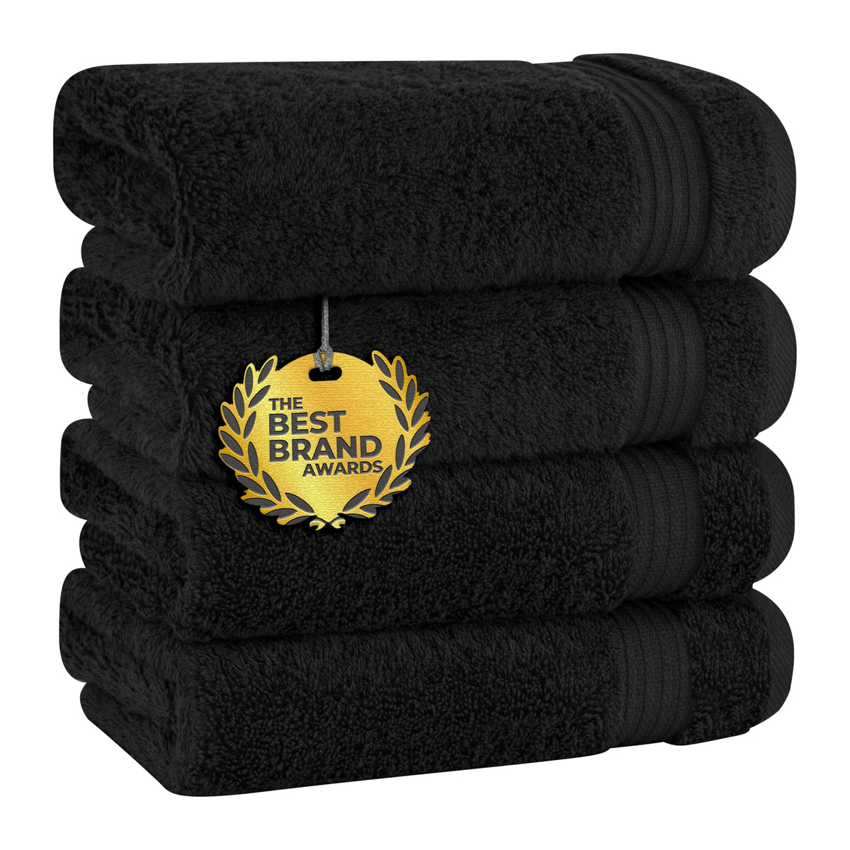 Cotton Paradise 100% Cotton Turkish Towel Set, Soft Absorbent Quick Dry, 6 Piece Towel Set, Beige