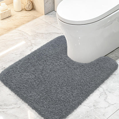 Pink Bathroom Rugs Non Slip 30"x20",Absorbent Bath Mat Quick Dry