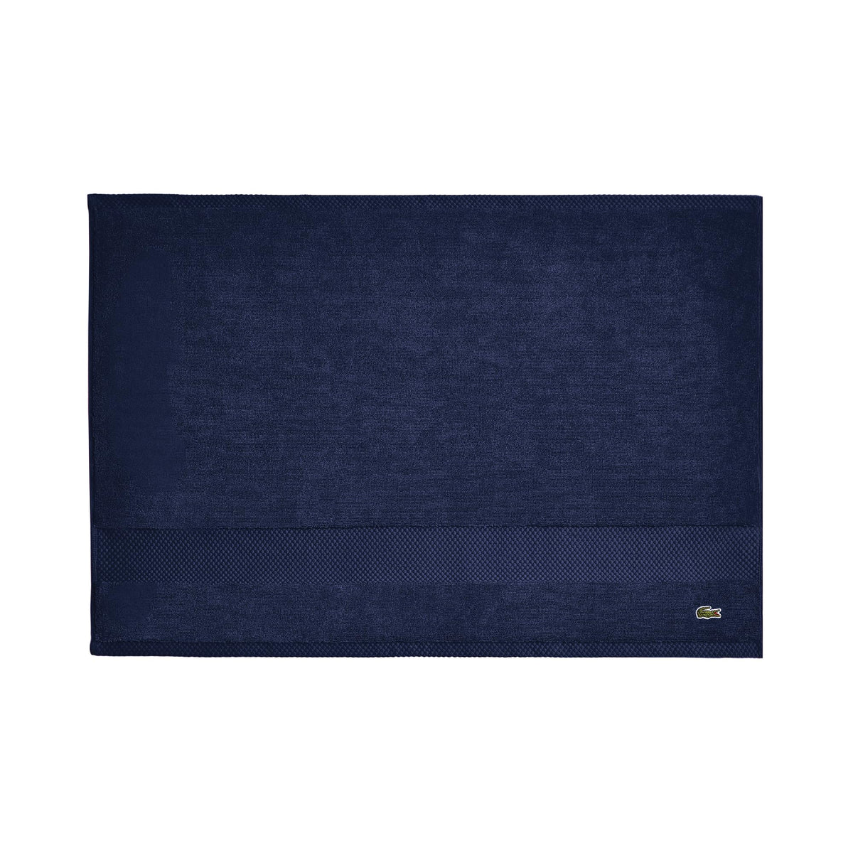 Lacoste Heritage 100% Supima Cotton Bath Towel 30" x 54", White