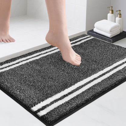 PURRUGS Bathroom Runner Rug, Bath Mat, 24" x 60", Beige