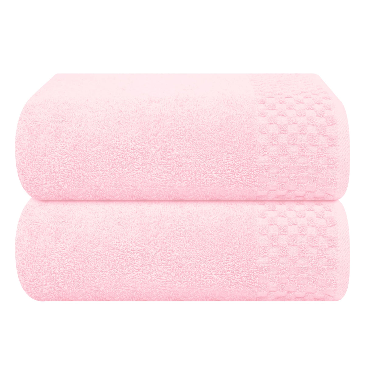 MyOwn Premium Cotton 6 Pack Towel Set for Bathroom, Contains 2 Bath Towels 28x55 inch, 2 Hand Towels 16x24 inch & 2 Wash Coths 12x12 inch, Ideal Everyday use, Compact & Lightweight - Black