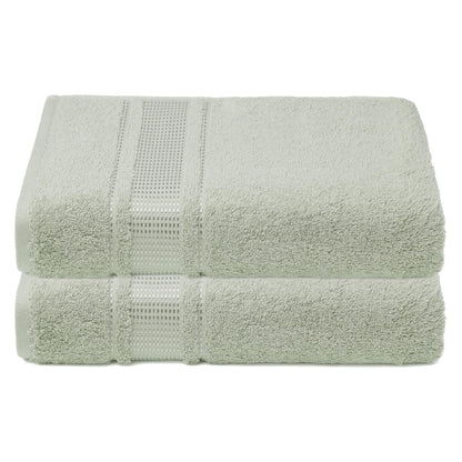 Melissa Linen Fingertip Towels 4 Pack, 100% Turkish Cotton, Small Hand Towels for Body and Face, 12 x 18 in, Soft and Absorbent, Quick Dry, Aqua Green (Light Teal/Seafoam)