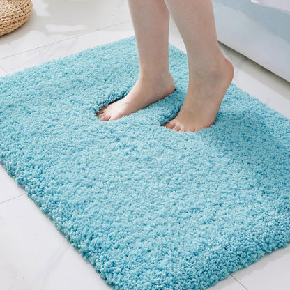 ILANGO Bathroom Rugs 32" × 20", Extra Soft Absorbent Microfiber Bath Rugs