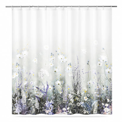 Boho Shower Curtain 72"x72" Water Repellent Polyester Fabric