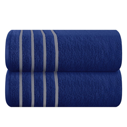 MyOwn Ultra Soft 6 Pack Cotton Towel Set, Contains 2 Bath Towels 28x55 inch, 2 Hand Towels 16x24 inch & 2 Wash Coths 12x12 inch, Ideal Everyday use, Compact & Lightweight - Pink, 71662
