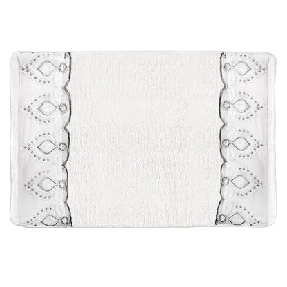 Zahari Home Sinatra Modern Bathroom Towel Set - 3 Piece Luxury Contemporary Decor Bling Champagne Gold Bath Towel Set Soft, Plush and Highly Absorbent