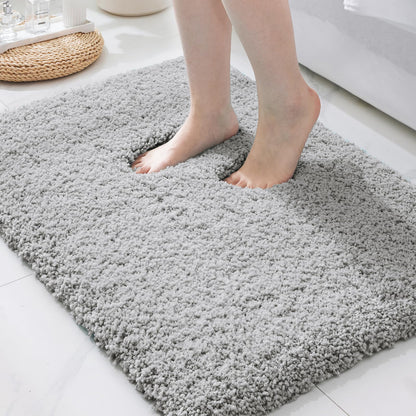 ILANGO Bathroom Rugs 32" × 20", Extra Soft Absorbent Microfiber Bath Rugs