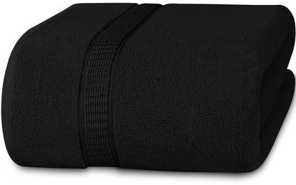 Utopia Towels Jumbo Bath Sheets, 2 Pack, 35x70 in, 600 GSM Cotton, Grey