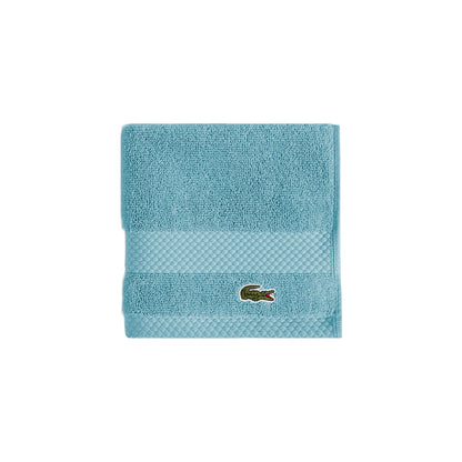 Lacoste Heritage 100% Supima Cotton Bath Towel 30" x 54", White
