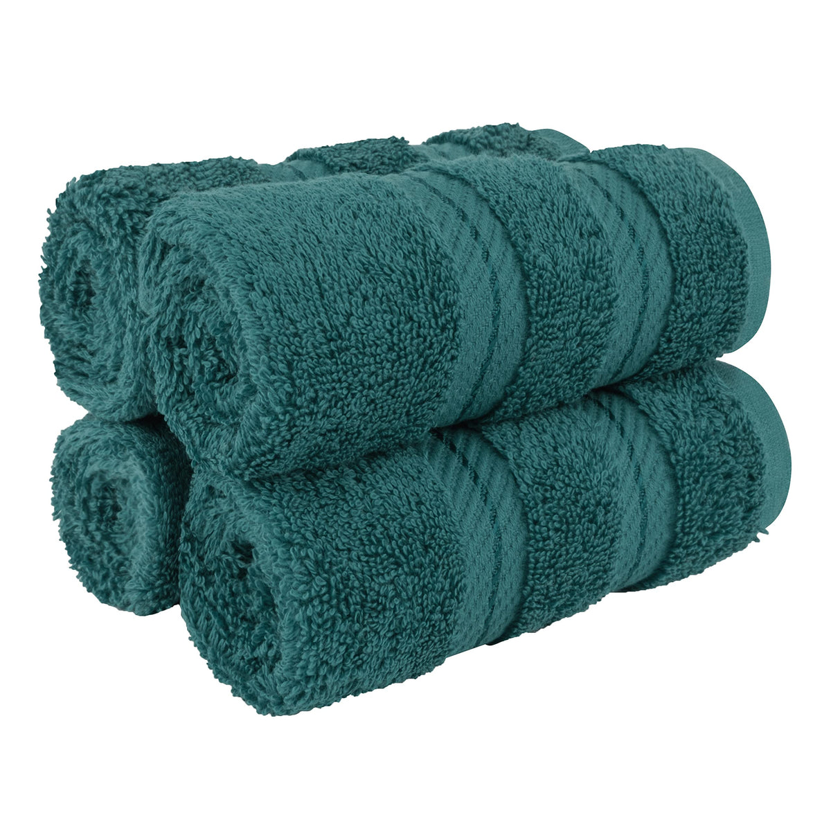 American Soft Linen 100% Cotton Luxury Turkish Towels, 6 Piece Towel Set