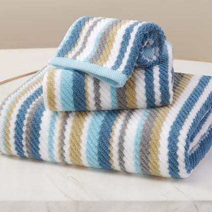 VOOVA & MOVAS Hand Towels 4 Pack, 100% Cotton, 16x27 in, Sage Beige