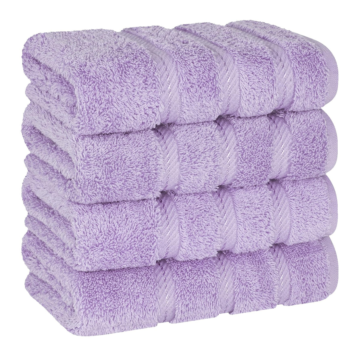 American Soft Linen 100% Cotton Luxury Turkish Towels, 4 PC Bath Towel Set