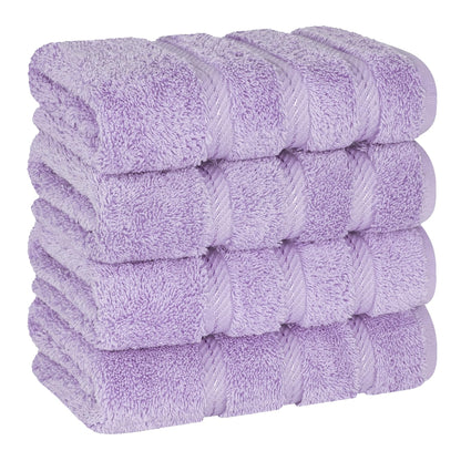 American Soft Linen 100% Cotton Luxury Turkish Towels, 4 PC Bath Towel Set