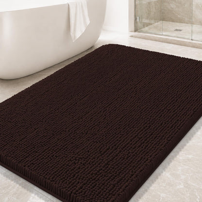 Arotive Bathroom Rugs 24x16, Soft Absorbent Shaggy Chenille Bath Rugs
