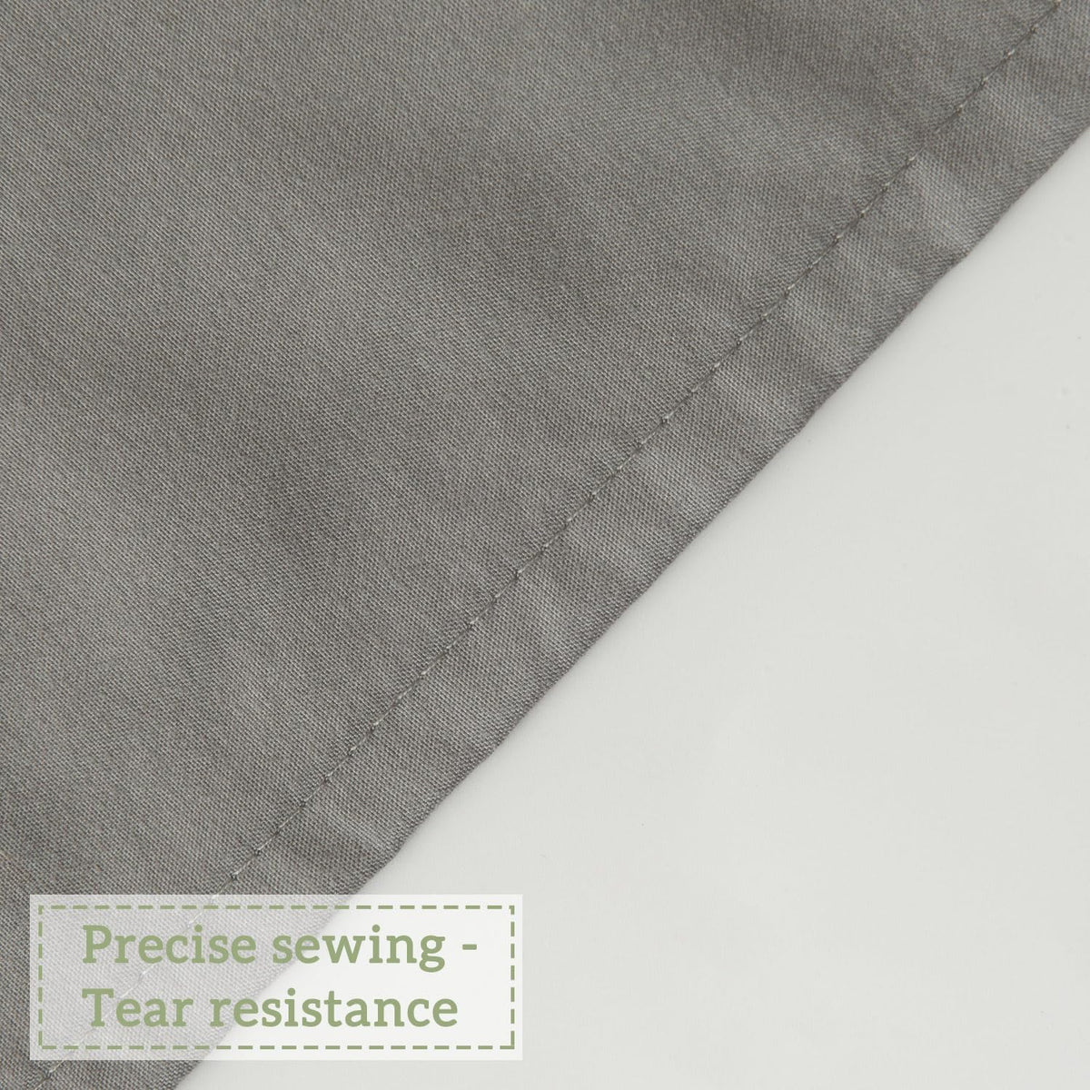 Farmhouse Ruffle Shower Curtain, Gray, 72 x 72 in