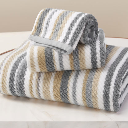 VOOVA & MOVAS Hand Towels 4 Pack, 100% Cotton, 16x27 in, Sage Beige