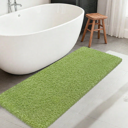 Pink Bathroom Rugs Non Slip 30"x20",Absorbent Bath Mat Quick Dry