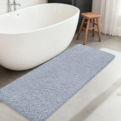 Pink Bathroom Rugs Non Slip 30"x20",Absorbent Bath Mat Quick Dry