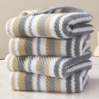 VOOVA & MOVAS Hand Towels 4 Pack, 100% Cotton, 16x27 in, Sage Beige