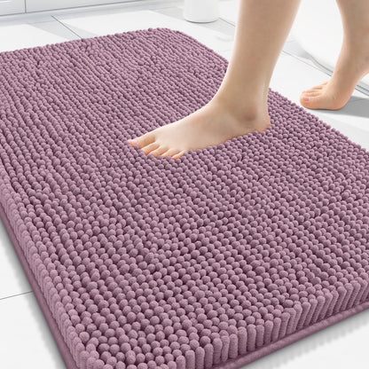 Arotive Bathroom Rugs 24x16, Soft Absorbent Shaggy Chenille Bath Rugs